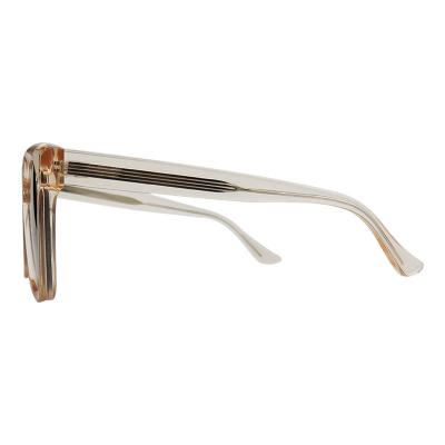 A10822(1) Women's Hand Polished crystal Acetate Full Rim Square Modern Sunglasses Eyewear
