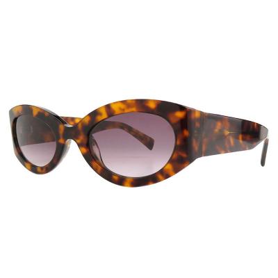 A10834(2) Women's Polarized tortoise Acetate Full Rim Oval Vintage Sunglasses Eyewear