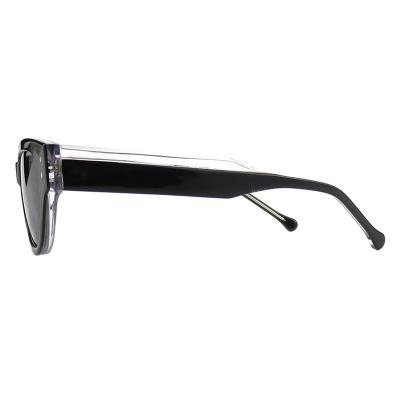 A10816(1) Women's Spring Hinge black Acetate Full Rim Cat Eye Vintage Sunglasses Eyewear