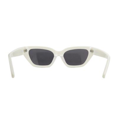 A10837(2) Women's Durable black Acetate Full Rim Geometric Modern Sunglasses Eyewear