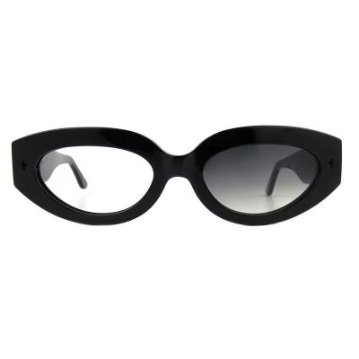A10824(3) Women's Lightweight sage green Acetate Full Rim Oval Vintage Sunglasses Eyewear