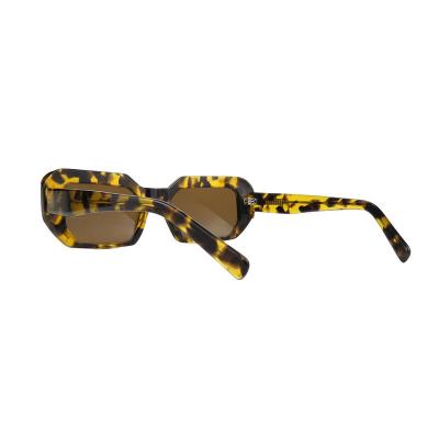 A10817(1) Women's Spring Hinge tortoise Acetate Full Rim Geometric Modern Sunglasses Eyewear
