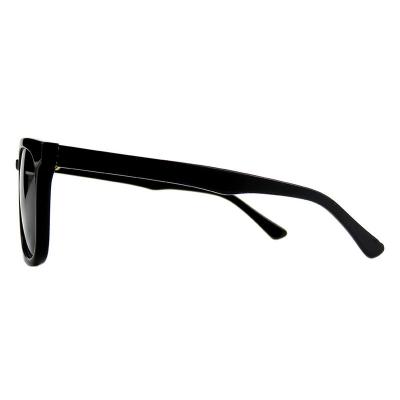 A10839(1) Unisex Spring Hinge black Acetate Full Rim Wayfarer Modern Sunglasses Eyewear
