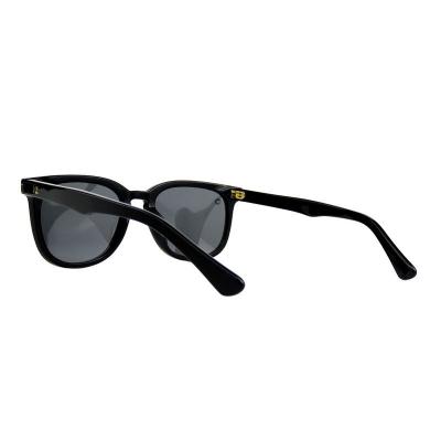 A10839(1) Unisex Spring Hinge black Acetate Full Rim Wayfarer Modern Sunglasses Eyewear