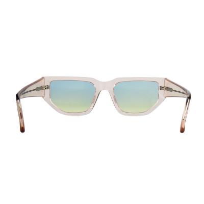 A10838(2) Unisex Scratch Resistant olive green tortoise Acetate Full Rim Geometric Modern Sunglasses Eyewear