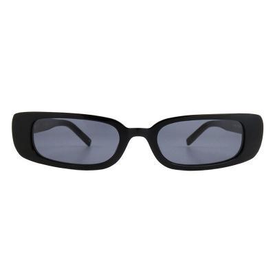 A10829(1) Women's Premium Quality black Acetate Full Rim Geometric Vintage Sunglasses Eyewear