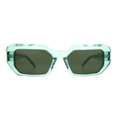 A10817(2) Women's Durable tortoise Acetate Full Rim Geometric Modern Sunglasses Eyewear