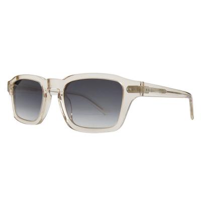 A10820(2) Unisex Premium Quality crystal pink Acetate Full Rim Square Modern Sunglasses Eyewear