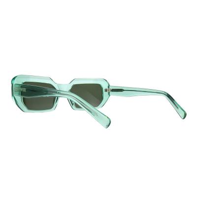 A10817(2) Women's Durable tortoise Acetate Full Rim Geometric Modern Sunglasses Eyewear