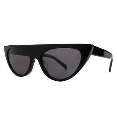 A10825(2) Women's Lightweight yellow Acetate Full Rim Cat Eye Vintage Sunglasses Eyewear
