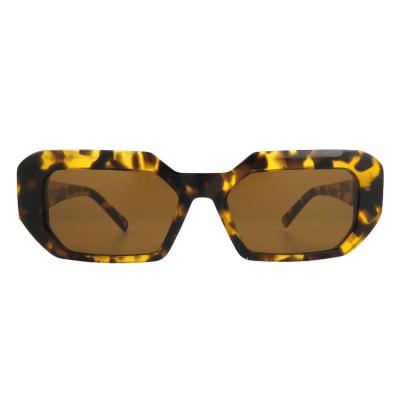 A10817(1) Women's Spring Hinge tortoise Acetate Full Rim Geometric Modern Sunglasses Eyewear