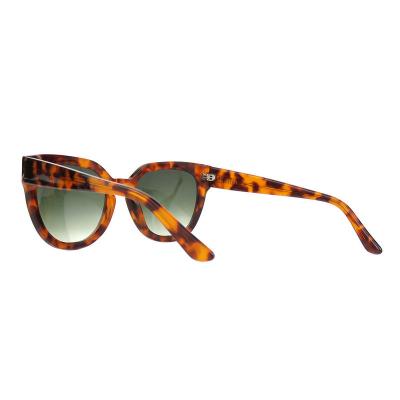 A10832(2) Women's Lightweight crystal pink Acetate Full Rim Cat Eye Modern Sunglasses Eyewear
