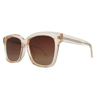 A10822(1) Women's Hand Polished crystal Acetate Full Rim Square Modern Sunglasses Eyewear