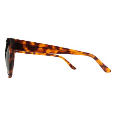 A10832(2) Women's Lightweight crystal pink Acetate Full Rim Cat Eye Modern Sunglasses Eyewear