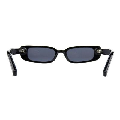 A10829(1) Women's Premium Quality black Acetate Full Rim Geometric Vintage Sunglasses Eyewear