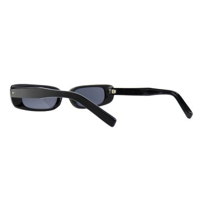 A10829(1) Women's Premium Quality black Acetate Full Rim Geometric Vintage Sunglasses Eyewear