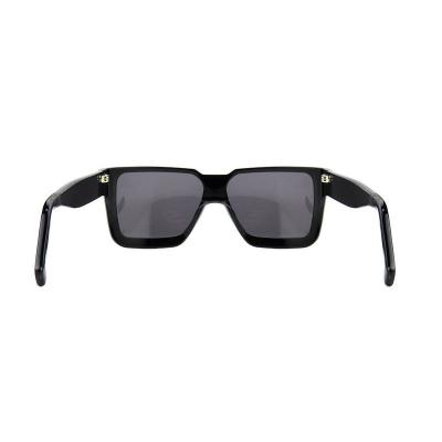 A10836(3) Unisex Durable taupe / beige Acetate Full Rim Square Modern Sunglasses Eyewear