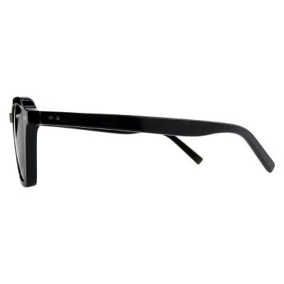 A10826(1) Unisex Spring Hinge black Acetate Full Rim Square Modern Sunglasses Eyewear