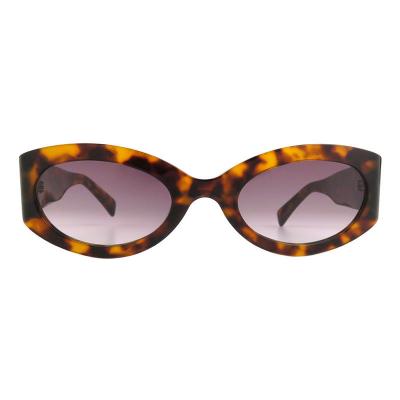 A10834(2) Women's Polarized tortoise Acetate Full Rim Oval Vintage Sunglasses Eyewear