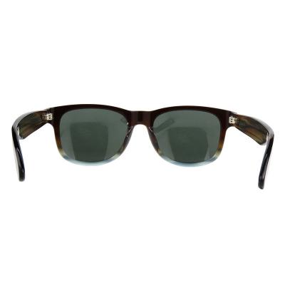 A10840(2) Unisex Polarized black Acetate Full Rim Wayfarer Modern Sunglasses Eyewear