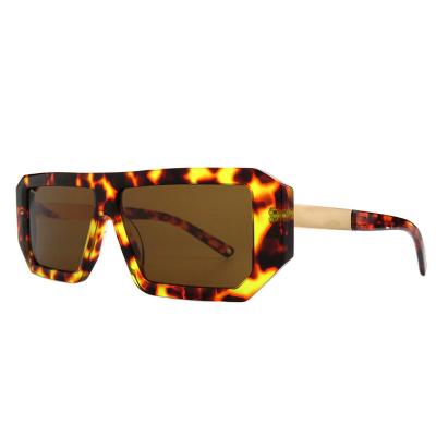 A10818(2) Unisex Scratch Resistant crystal Acetate Full Rim Geometric Modern Sunglasses Eyewear