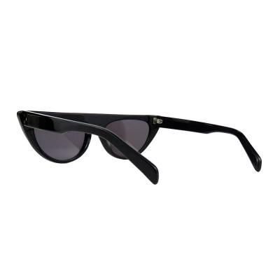 A10825(2) Women's Lightweight yellow Acetate Full Rim Cat Eye Vintage Sunglasses Eyewear
