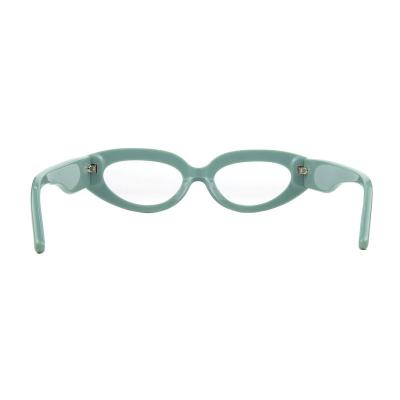 A10824(1) Women's Premium Quality sage green Acetate Full Rim Oval Vintage Sunglasses Eyewear