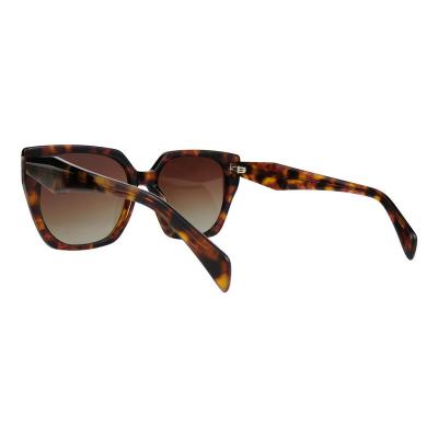 A10852(3) Women's Polarized black Acetate Full Rim Cat Eye Modern Sunglasses Eyewear