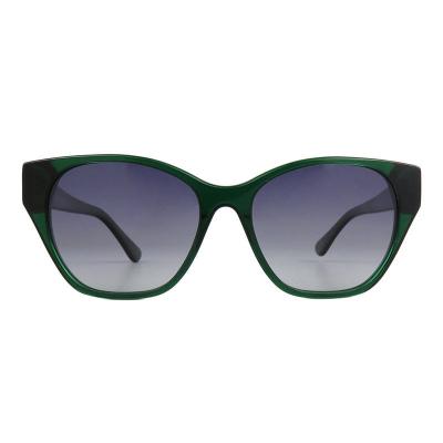A10854(1) Women's Premium Quality green Acetate Full Rim Cat Eye Modern Sunglasses Eyewear