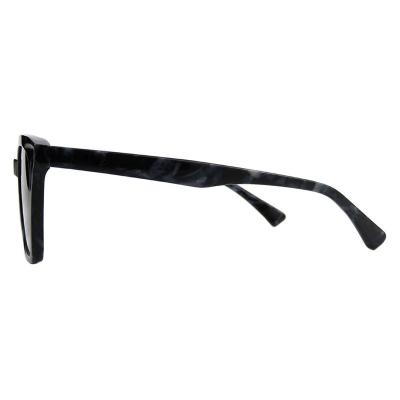 A10853(2) Unisex Durable black Acetate Full Rim Square Modern Sunglasses Eyewear