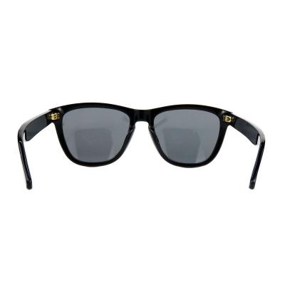 A10844(1) Unisex Spring Hinge black Acetate Full Rim Wayfarer Modern Sunglasses Eyewear