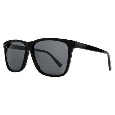 A10843(1) Unisex Scratch Resistant black Acetate Full Rim Wayfarer Modern Sunglasses Eyewear