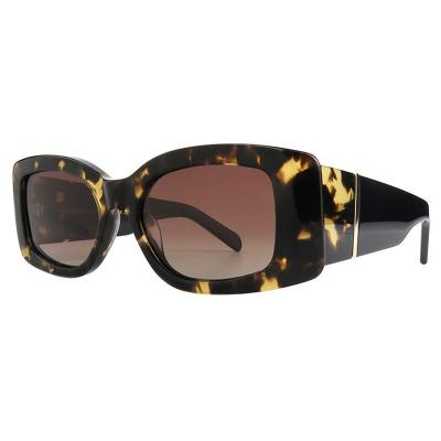 A10860(2) Unisex Scratch Resistant black Acetate Full Rim Square Modern Sunglasses Eyewear