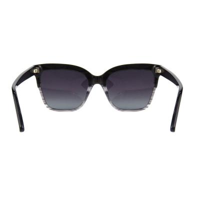 A10851(2) Women's UV400 Protection burgundy with red tortoise pattern Acetate Full Rim Square Modern Sunglasses Eyewear