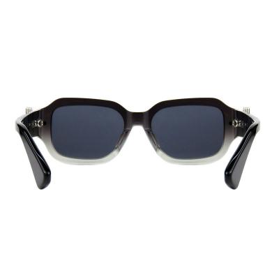 A10850(3) Unisex Hand Polished olive green crystal Acetate Full Rim Geometric Vintage Sunglasses Eyewear