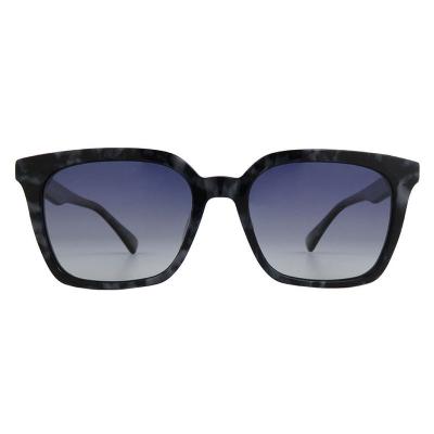 A10853(2) Unisex Durable black Acetate Full Rim Square Modern Sunglasses Eyewear
