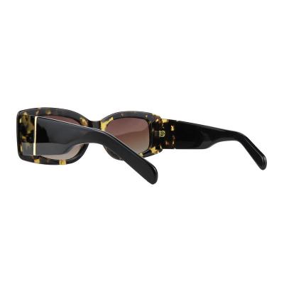 A10860(2) Unisex Scratch Resistant black Acetate Full Rim Square Modern Sunglasses Eyewear