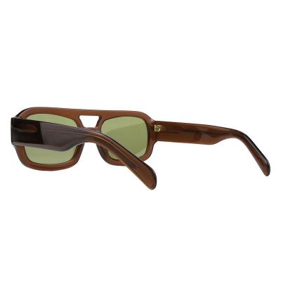 A10861(2) Unisex UV400 Protection tortoise Acetate Full Rim Square Modern Sunglasses Eyewear