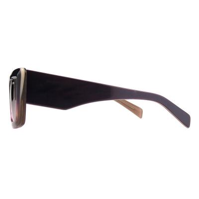 A10848(3) Unisex Polarized blue Acetate Full Rim Geometric Modern Sunglasses Eyewear