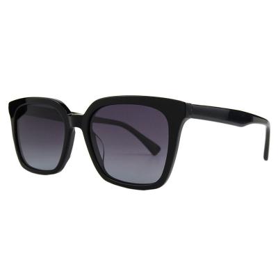 A10853(1) Unisex Premium Quality black Acetate Full Rim Square Modern Sunglasses Eyewear