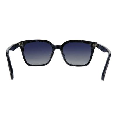A10853(2) Unisex Durable black Acetate Full Rim Square Modern Sunglasses Eyewear