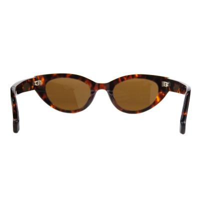 A10846(2) Women's Durable black Acetate Full Rim Cat Eye Modern Sunglasses Eyewear