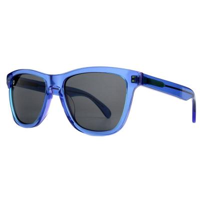 A10845(1) Unisex Premium Quality crystal blue Acetate Full Rim Wayfarer Modern Sunglasses Eyewear