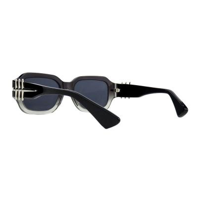 A10850(3) Unisex Hand Polished olive green crystal Acetate Full Rim Geometric Vintage Sunglasses Eyewear