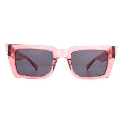 A10847(3) Women's UV400 Protection black Acetate Full Rim Geometric Modern Sunglasses Eyewear