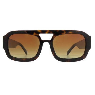 A10861(3) Unisex Lightweight tortoise Acetate Full Rim Square Modern Sunglasses Eyewear