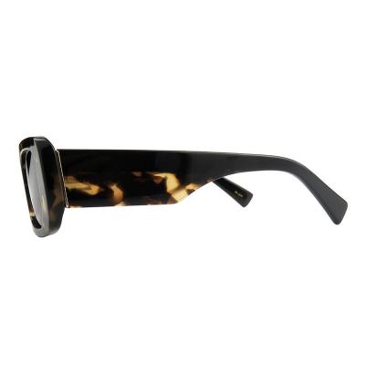 A10864(3) Unisex Premium Quality black Acetate Full Rim Square Modern Sunglasses Eyewear