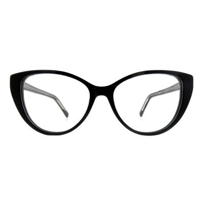 A10896(1) Women's Polarized black Acetate Full Rim Cat Eye Vintage Sunglasses Eyewear