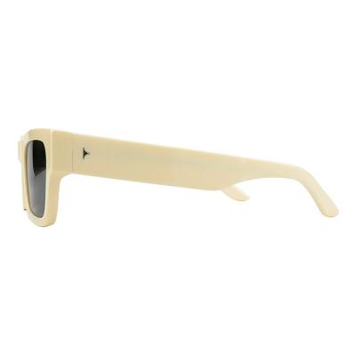 A10891(4) Unisex Durable red with black/tortoise accents Acetate Full Rim Square Modern Sunglasses Eyewear