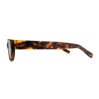 A10863(1) Women's Lightweight tortoise Acetate Full Rim Geometric Modern Sunglasses Eyewear
